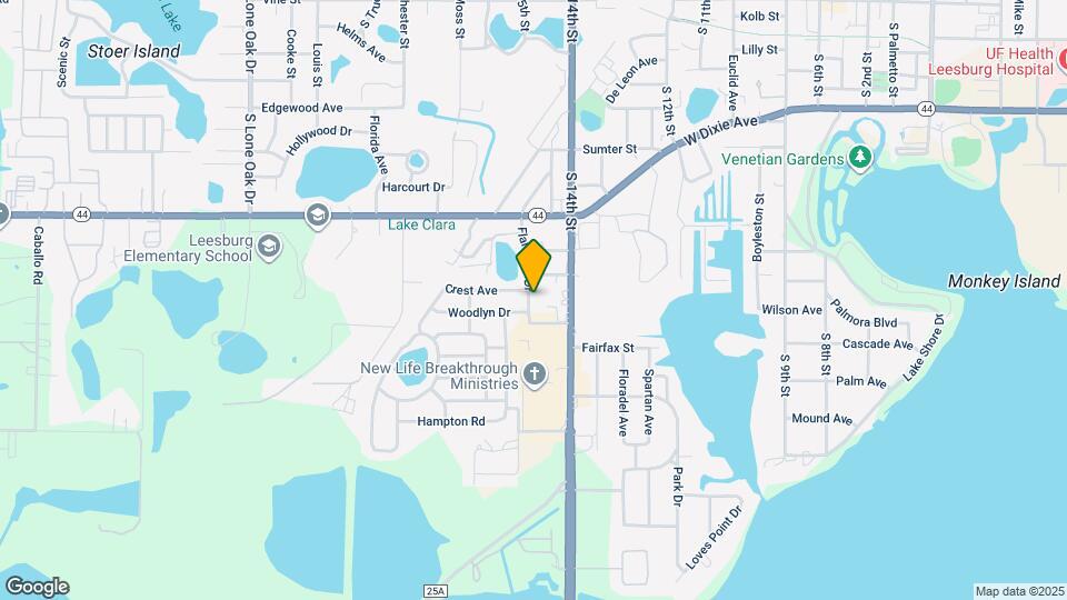 1108 Flamingo Dr Map and Location Details