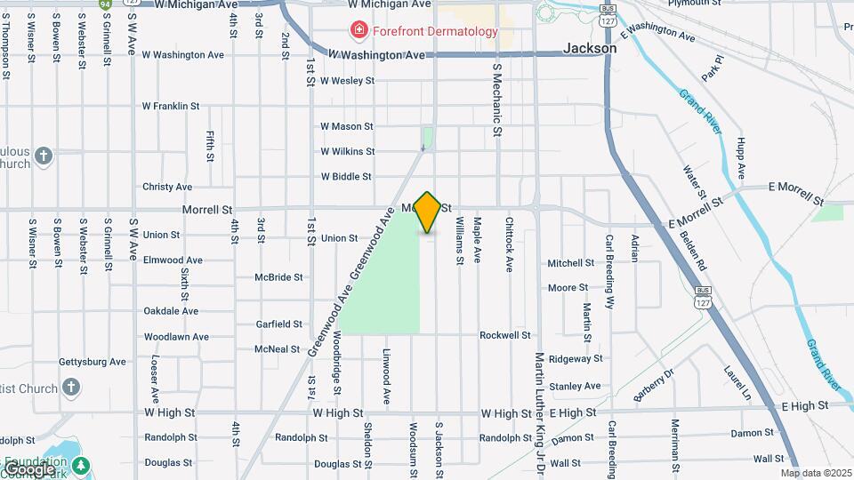 920 S Jackson St Map and Location Details