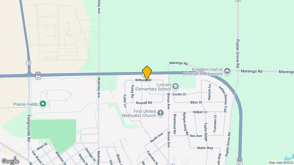 948 Bradley Ln Map and Location Details