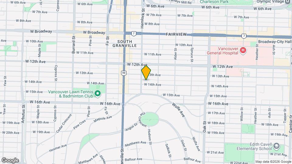 1375 14th Ave W Map and Location Details