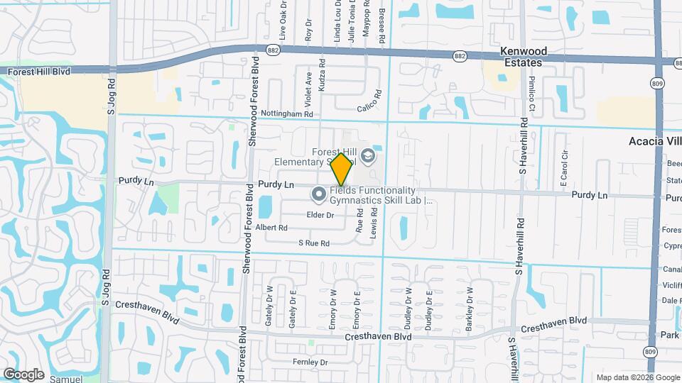 5672 Purdy Ln Map and Location Details