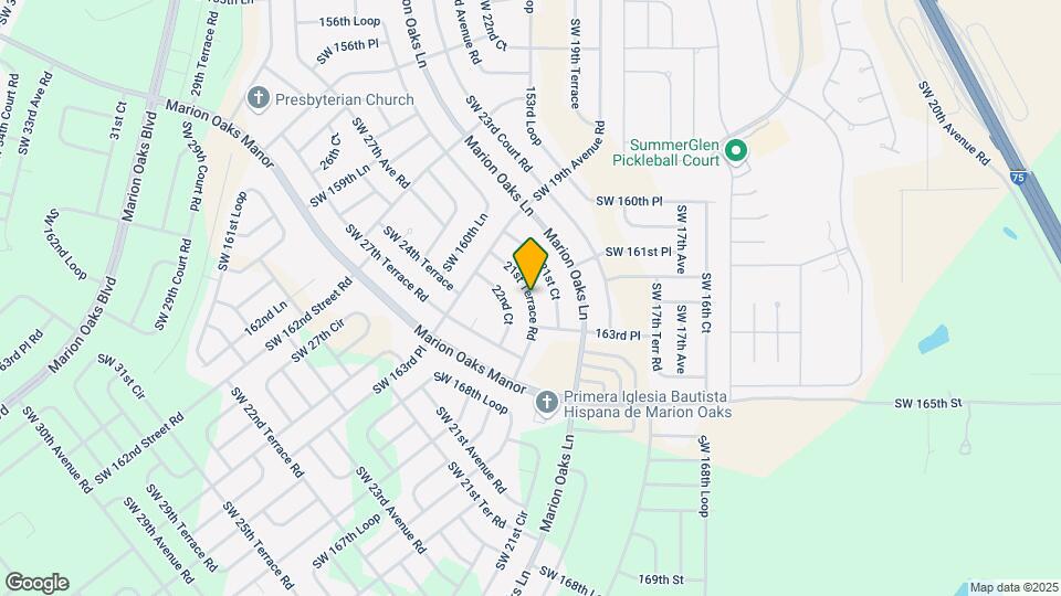 16262 SW 21st Terrace Rd Map and Location Details