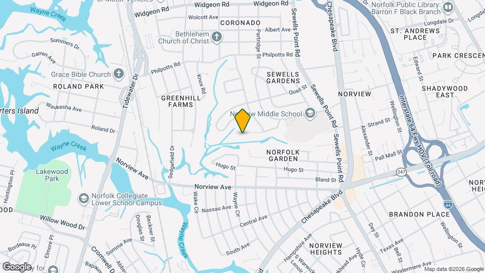 959 Winward Rd Mapa y Detalles de la Ubicación