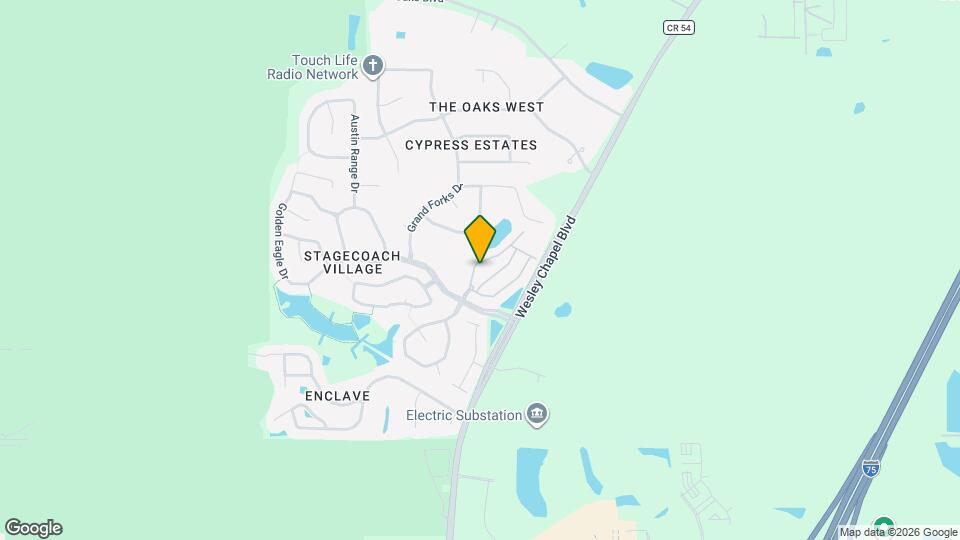 3416 Red Rock Dr Map and Location Details