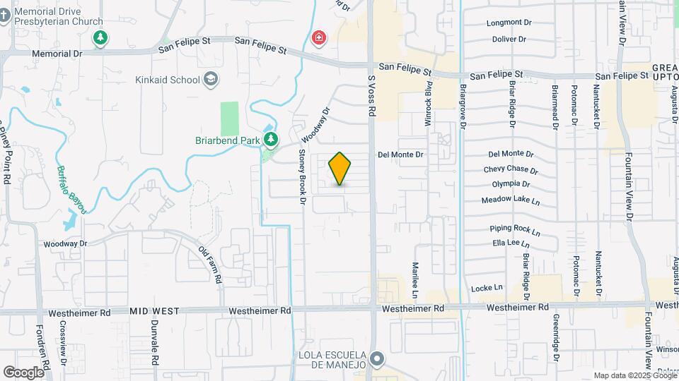 7611 Olympia Dr Map and Location Details