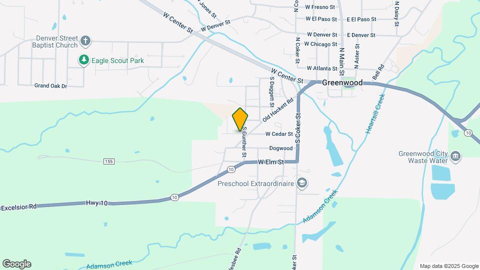 223 S Gunther St Map and Location Details