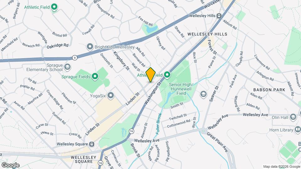 301 Linden St Map and Location Details