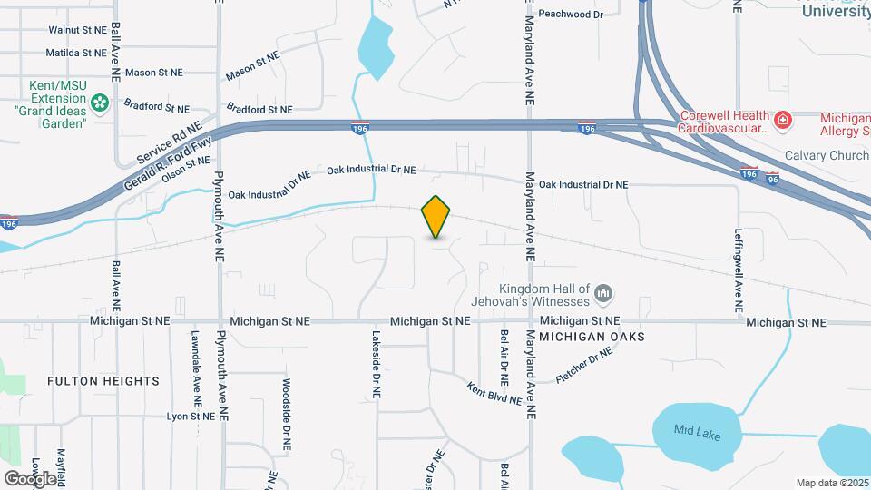 511 Somerset Dr NE Map and Location Details
