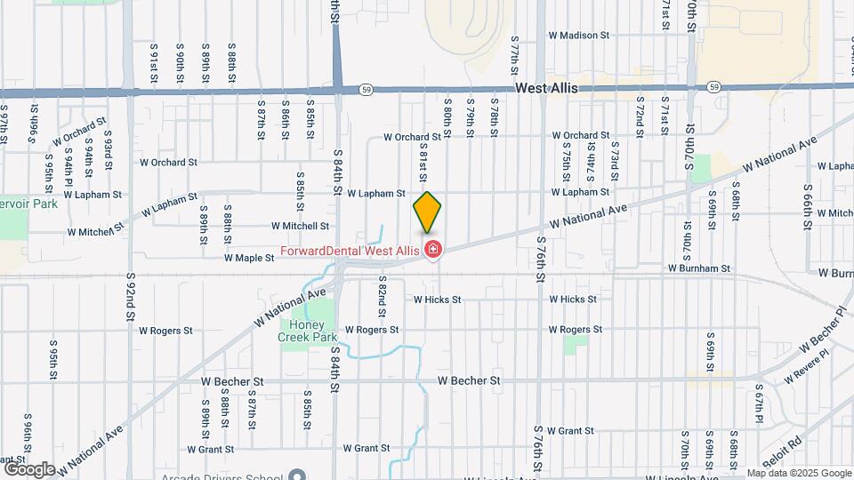 1718 S 81st St Mapa y Detalles de la Ubicación
