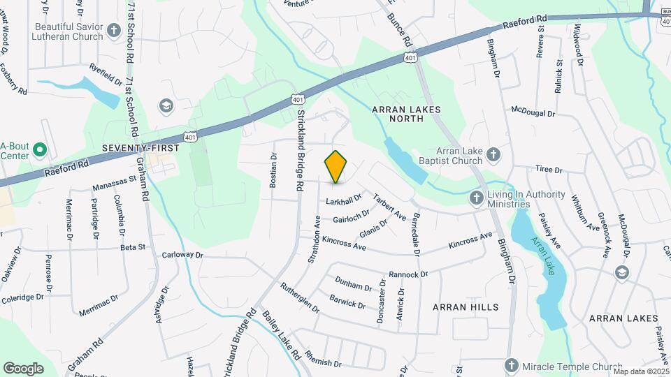 6439 Applecross Ave-Unit -A Map and Location Details