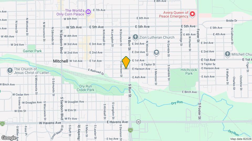 515 E Hanson Ave Map and Location Details