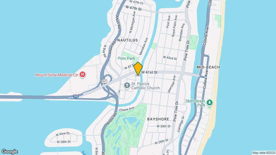 4023 N Meridian Ave Mapa y Detalles de la Ubicación