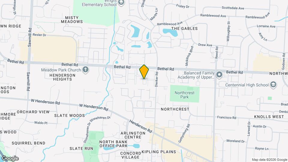 2201 Hedgerow Road, Unit C Mapa y Detalles de la Ubicación