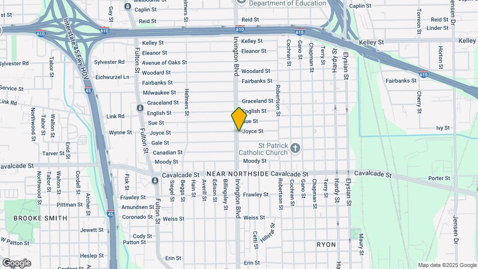 5012 Irvington Blvd Map and Location Details