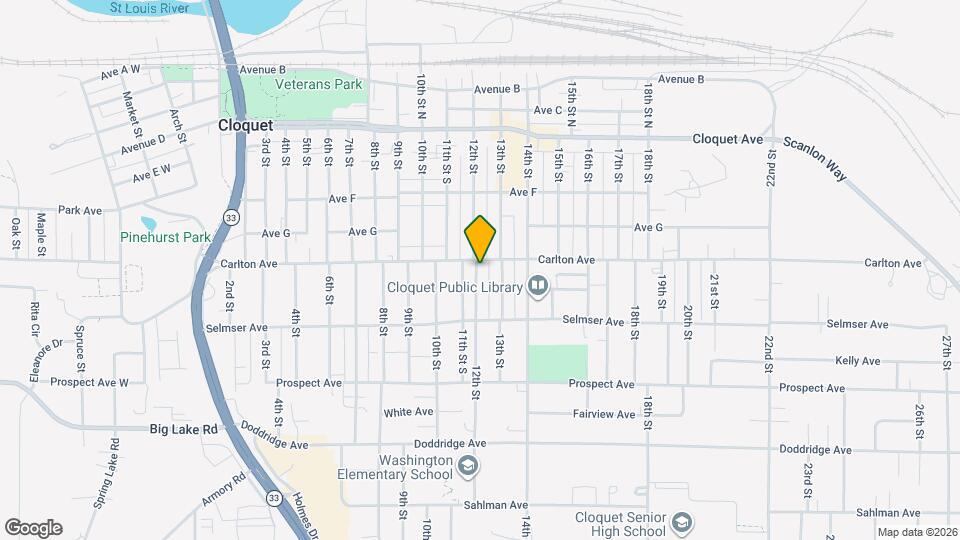 1202 Carlton Ave Mapa y Detalles de la Ubicación