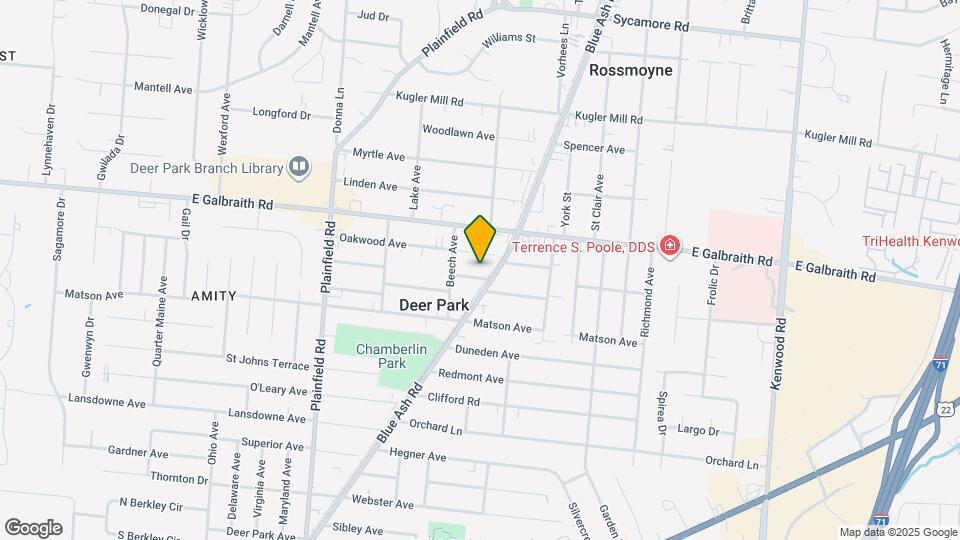 4322 Schenck Ave, Unit #1 Mapa y Detalles de la Ubicación