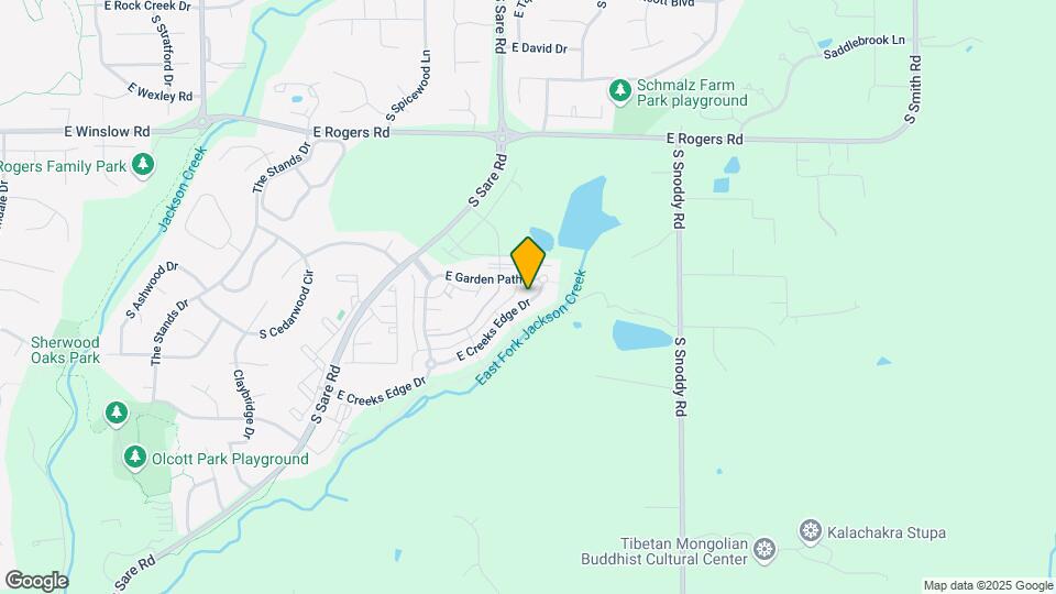 2877 E Creeks Edge Dr Map and Location Details