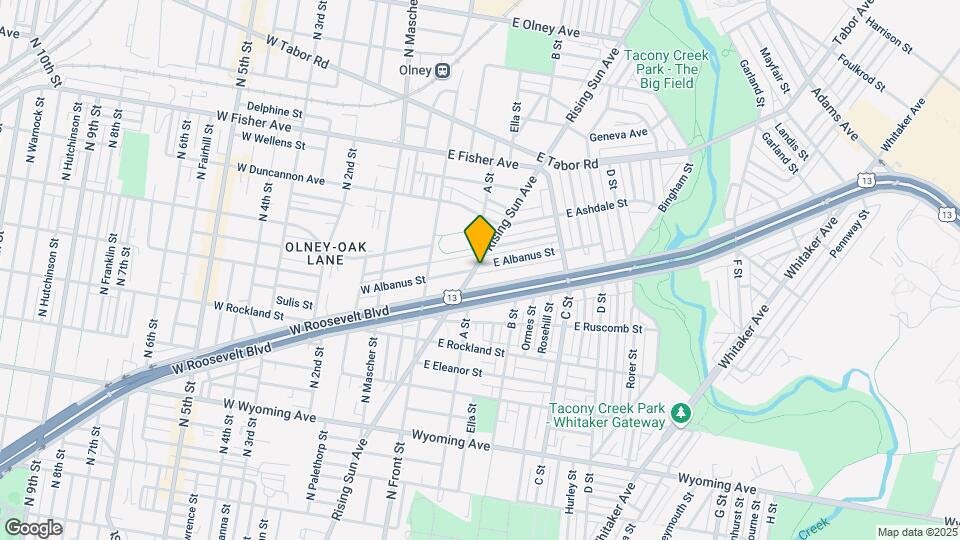 200 E Albanus St Map and Location Details