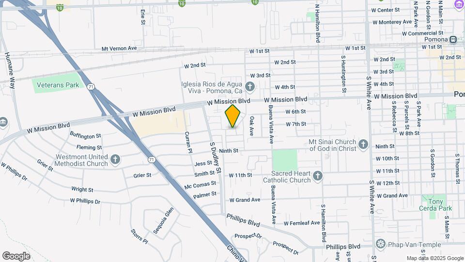 Pomona Mobile Home Park Map and Location Details