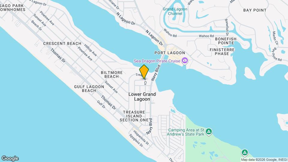 3617 Treasure Cir Map and Location Details