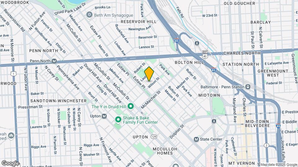 1708 Linden Ave Map and Location Details