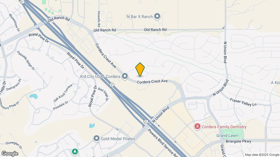 10015 Buck Gulch Ct Map and Location Details