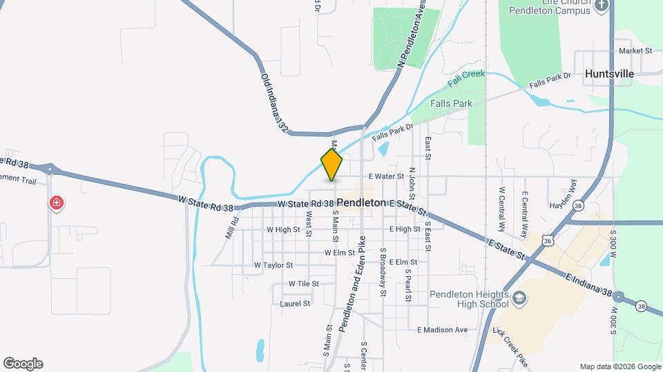 121 N Main St Map and Location Details