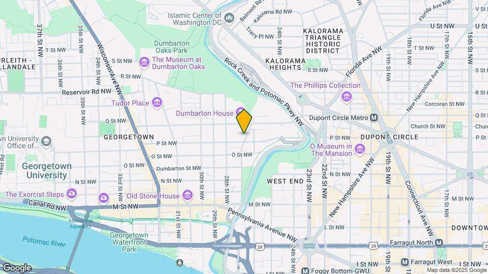 1506-1508 27th St NW Map and Location Details