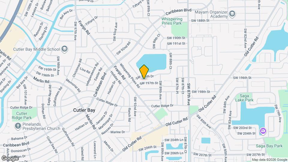 9021 SW 197th St Map and Location Details