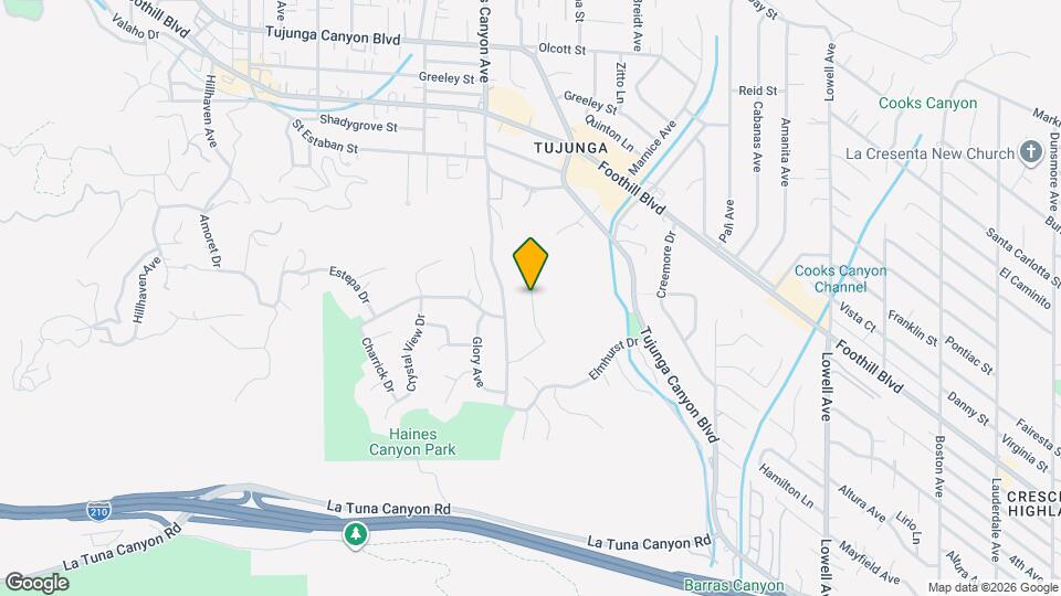 9551 Cordero Ave Mapa y Detalles de la Ubicación