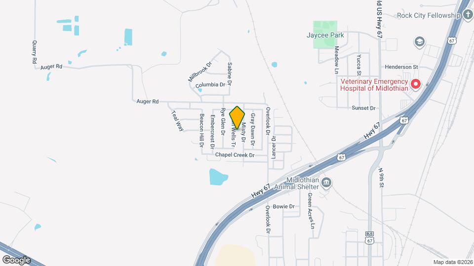 1306 Indian Wells Tr Map and Location Details