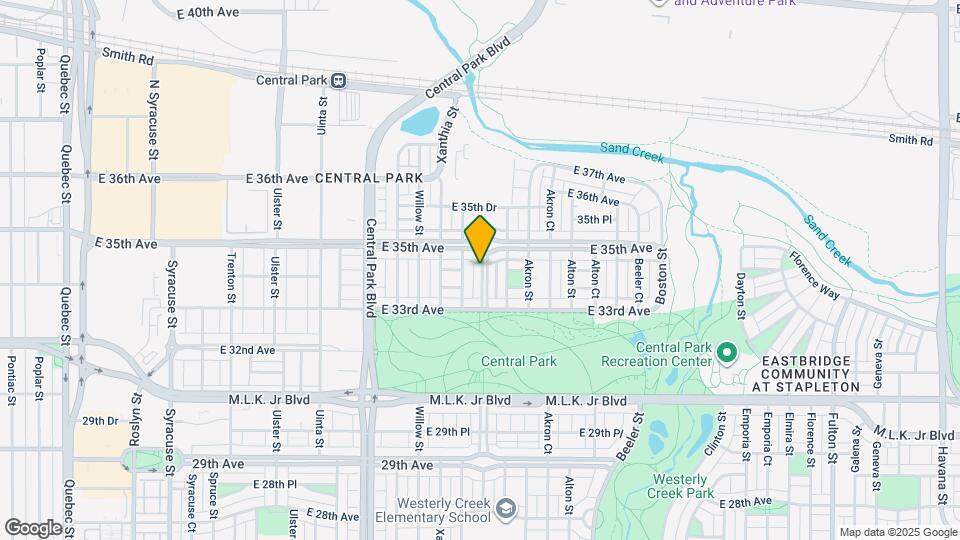 3441 Xenia St Mapa y Detalles de la Ubicación