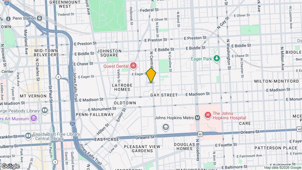 1232 Ashland Ave Map and Location Details