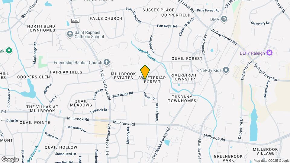 1717 Quail Ridge Rd Map and Location Details