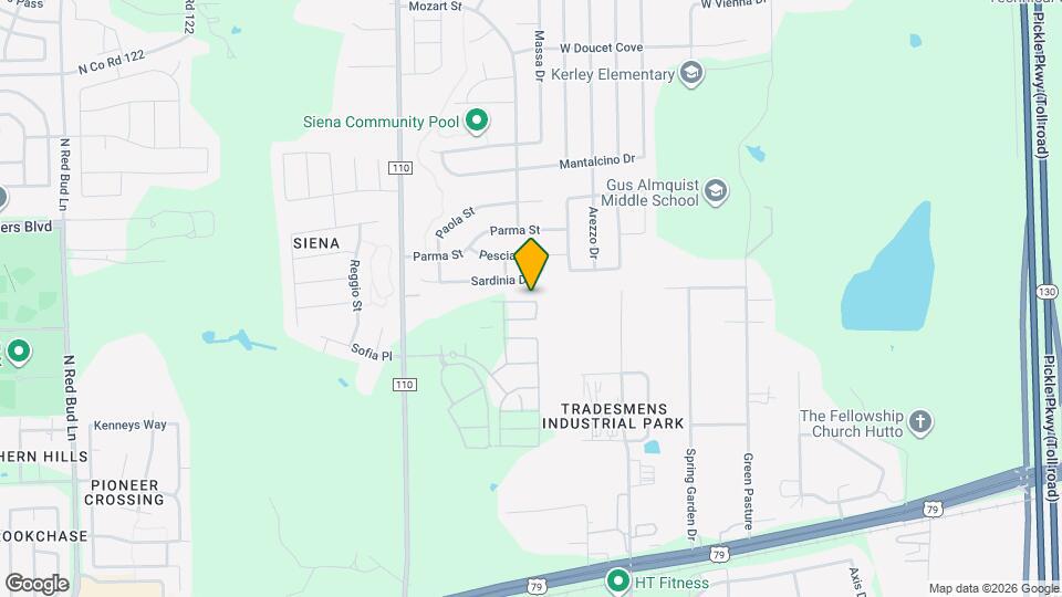 8589 Meridy Lp Map and Location Details