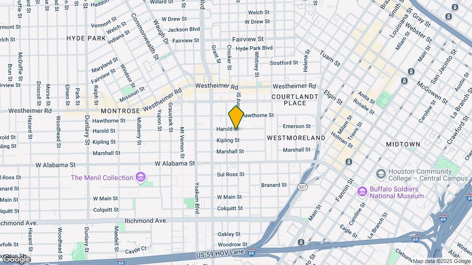 3504 Stanford St Map and Location Details