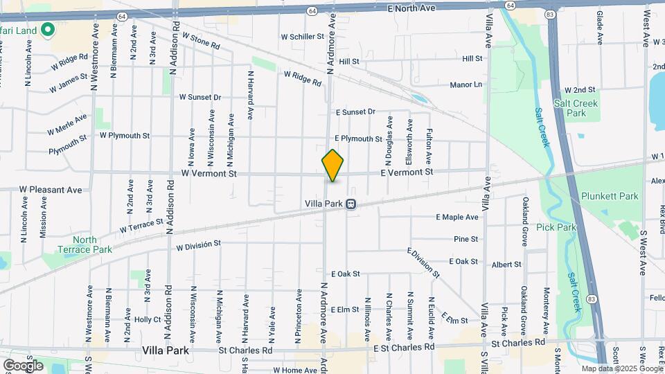 405 N Ardmore Ave Map and Location Details