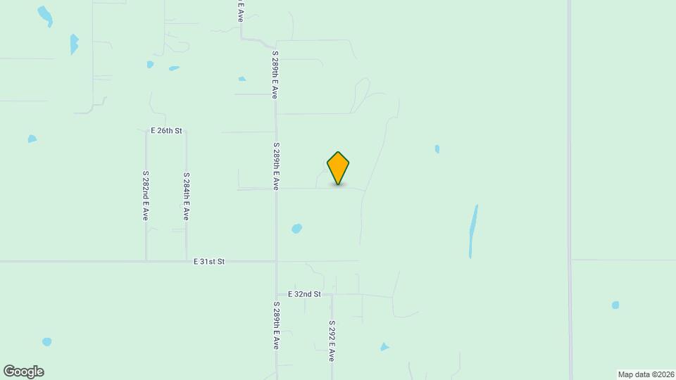 29306 E 80th St S Map and Location Details