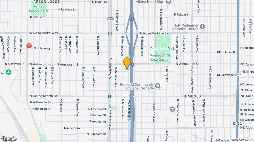 5905 N Minnesota Ave Mapa y Detalles de la Ubicación