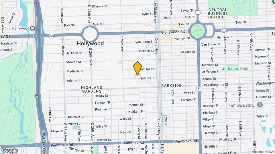 2231-2237 Adams St Map and Location Details