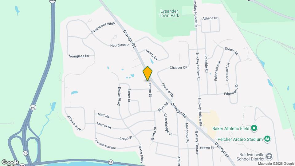 87 Brown St Map and Location Details