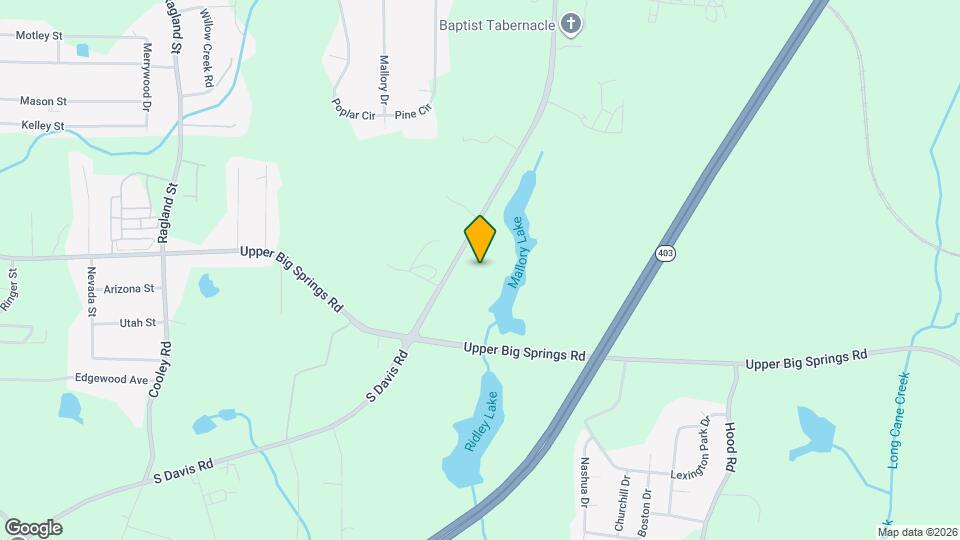 Mallory Lakeside Map and Location Details