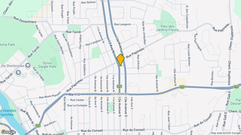 190 12E Av N Map and Location Details