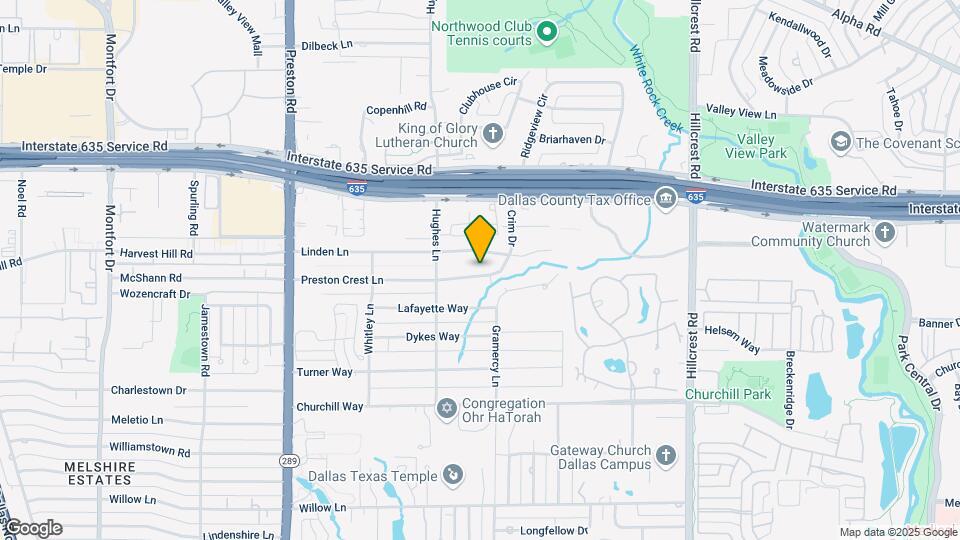 6415 Preston Crest Ln Map and Location Details