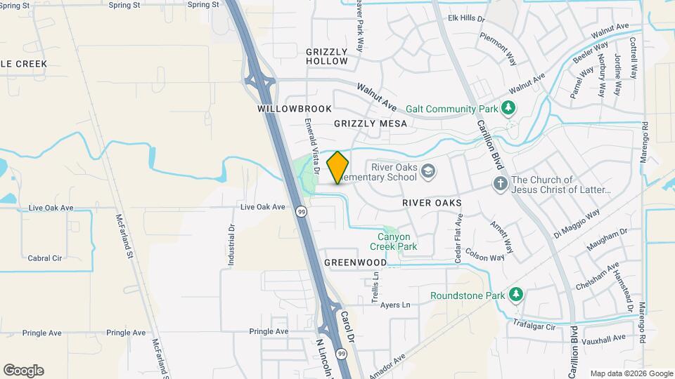 782 Rachel Dr Mapa y Detalles de la Ubicación