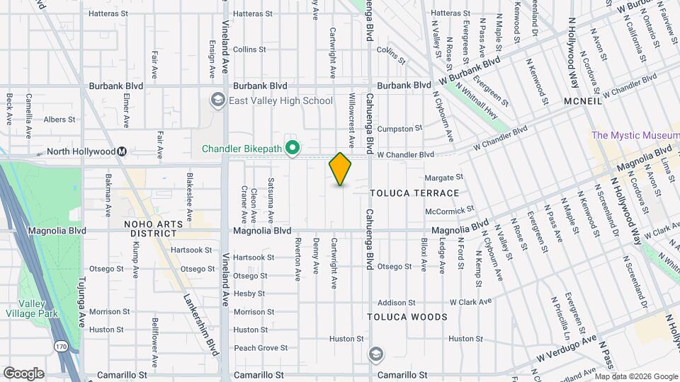 5301 Cartwright Ave, Unit 5303.5 Mapa y Detalles de la Ubicación