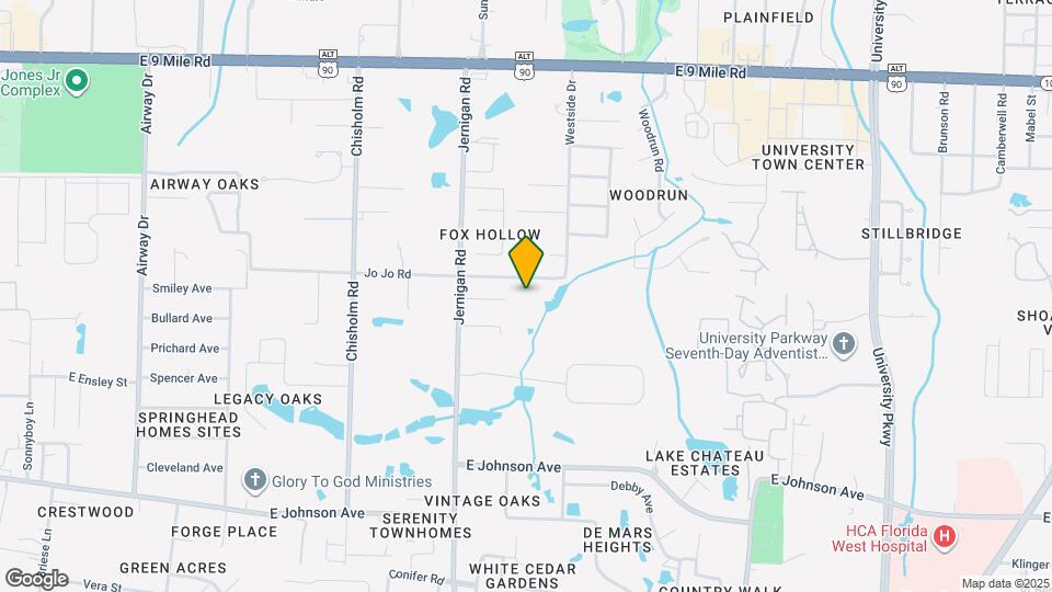 8650 Jernigan Rd Map and Location Details