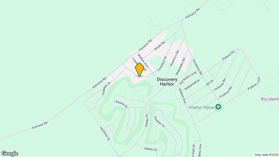 94-1639-1639 Lewalani St Mapa y Detalles de la Ubicación