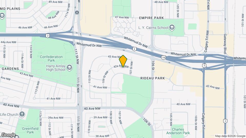 10719-1042A 42a Ave NW, Unit SI ID1564645P Map and Location Details