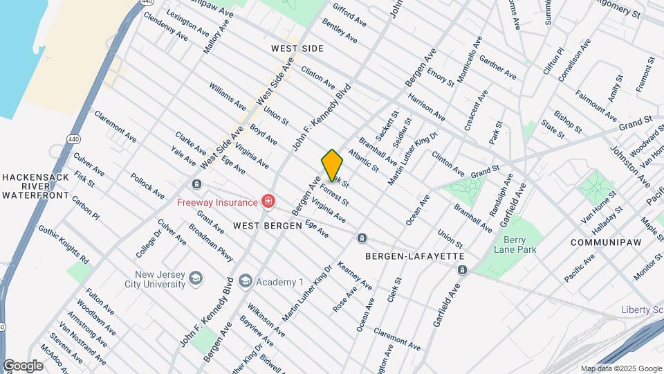 372 Forrest St, Unit 2 Map and Location Details